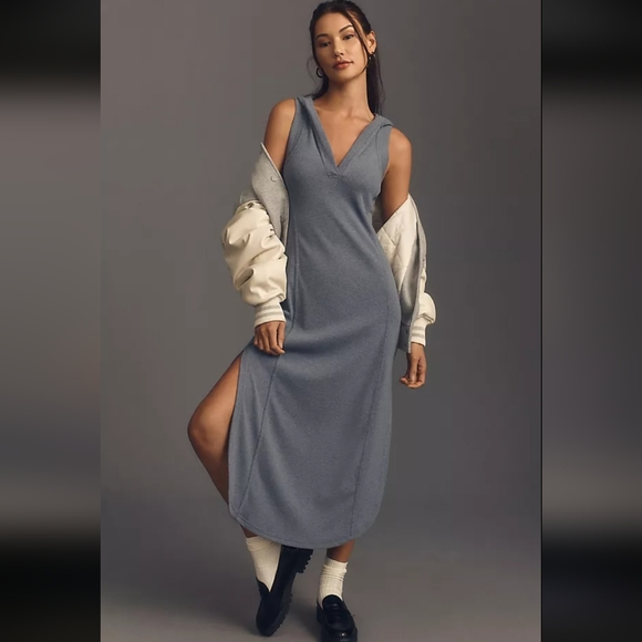 Anthropologie Dresses & Skirts - Daily Practice by Anthropologie Hooded Midi Dress